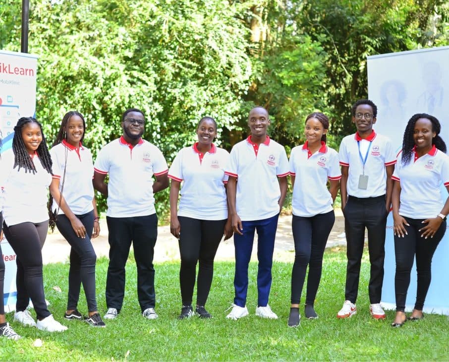 Smiling healthcare professional